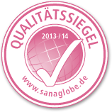 Qualitätssiegel Sanaglobe